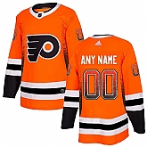 Customized Men's Philadelphia Flyers Orange Drift Fashion Adidas Jersey